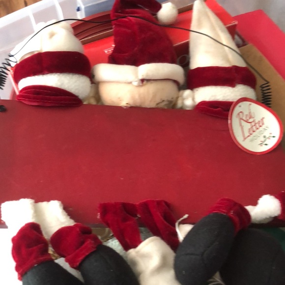 Santa and Snowman Welcome Plaque 11.75x 16.5” - Picture 5 of 5